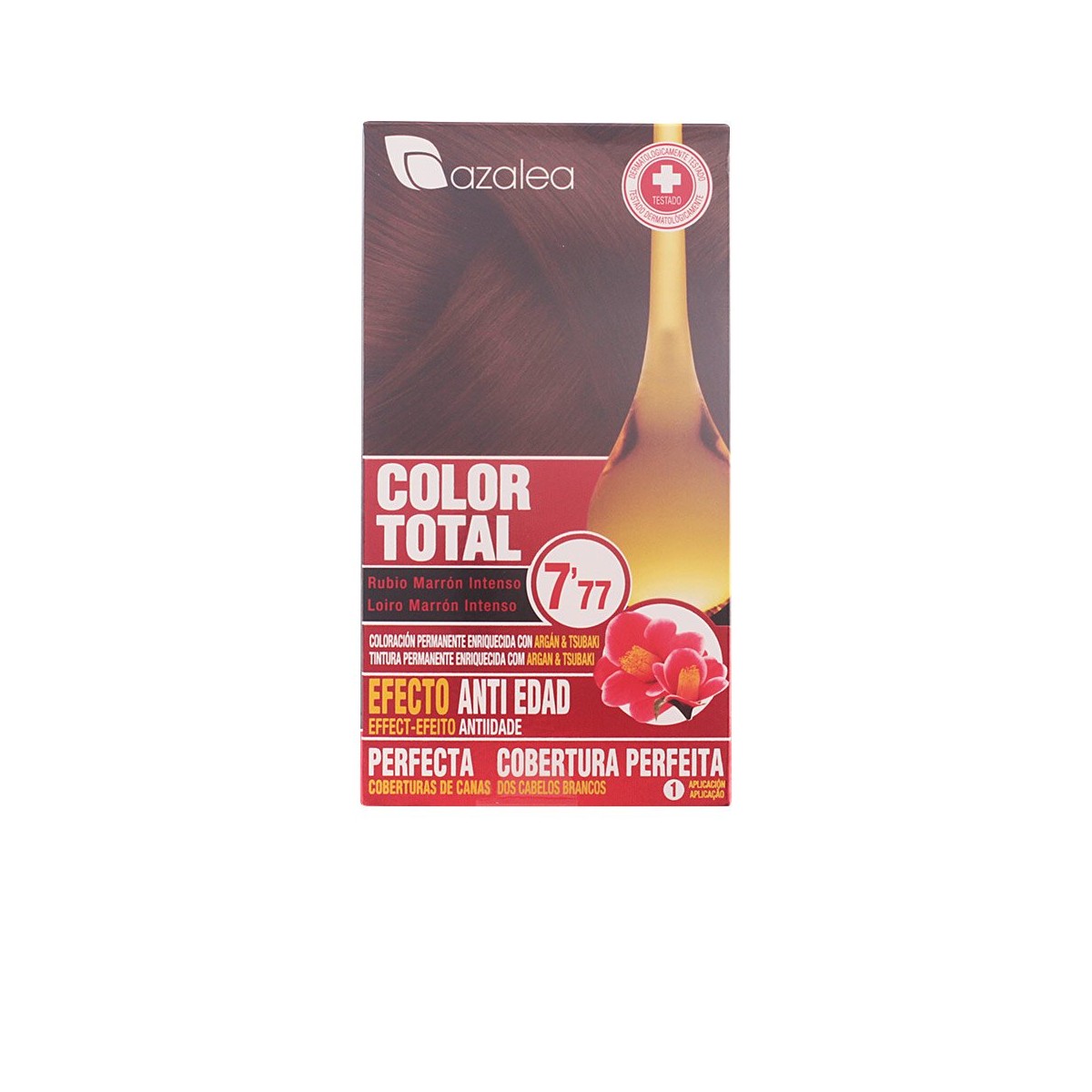 COLOR TOTAL #7,77-rubio marrón intenso 1 u de AZALEA - Ofertas Online y Envío Gratis