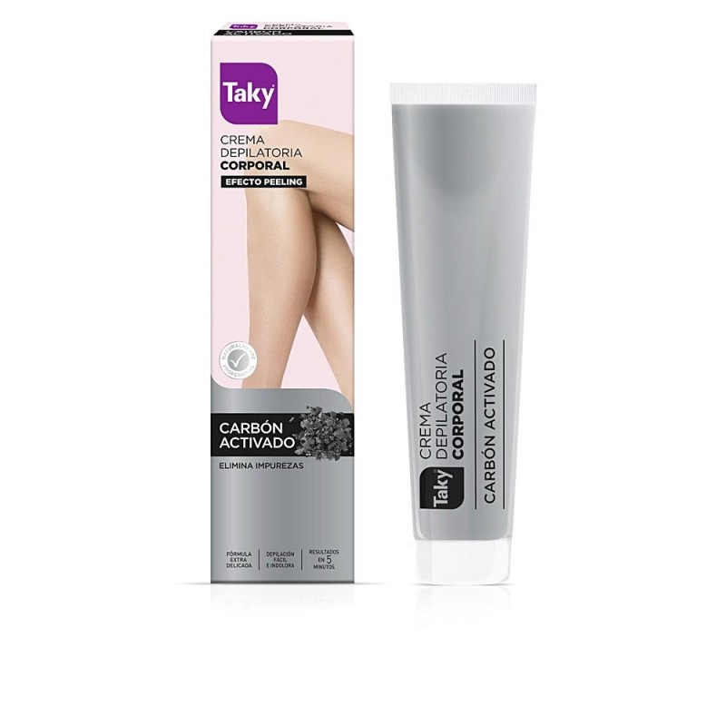 CARBON ACTIVADO crema depilatoria corporal 200 ml de TAKY - Promoções Online e Envio Grátis