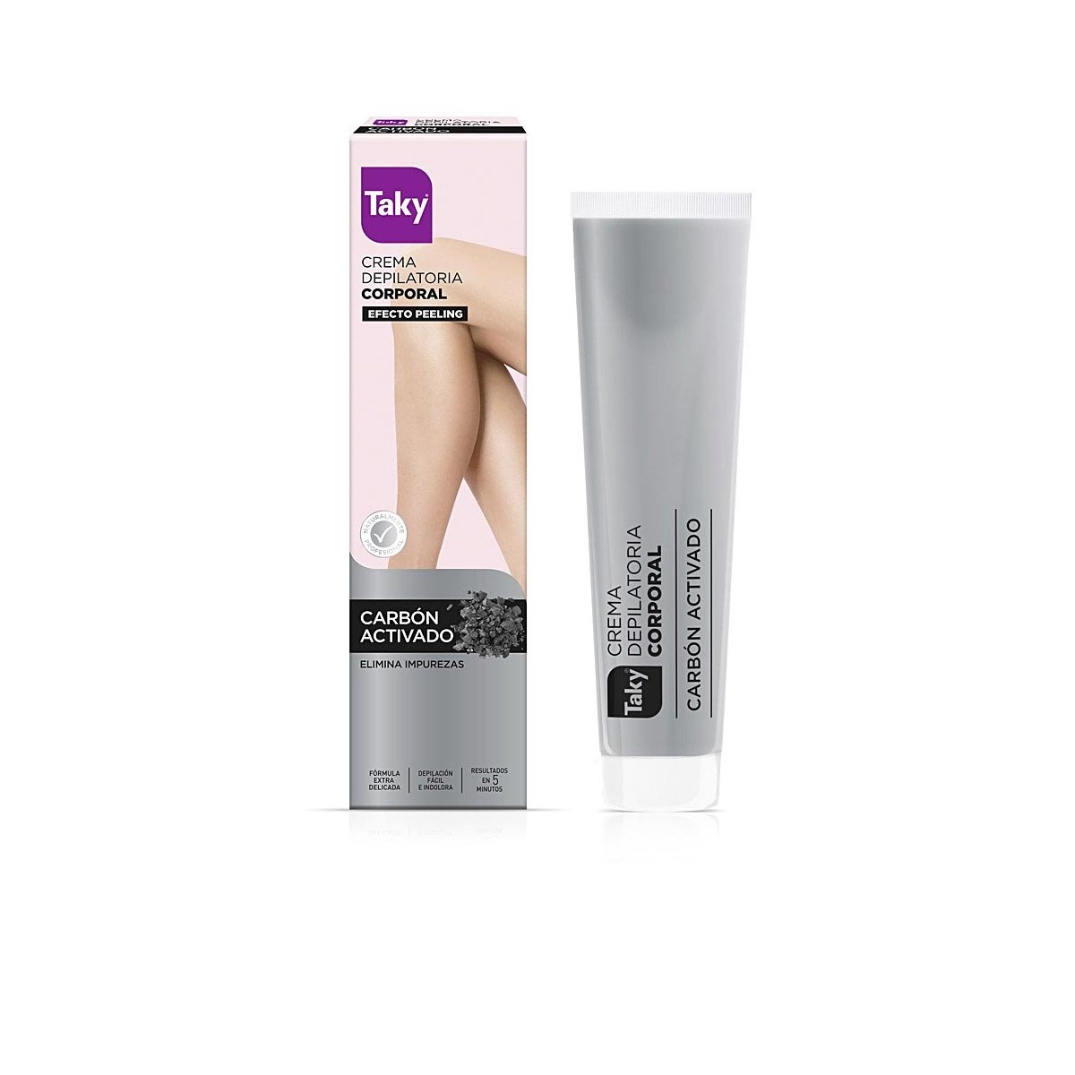 CARBON ACTIVADO crema depilatoria corporal 200 ml de TAKY - Promoções Online e Envio Grátis