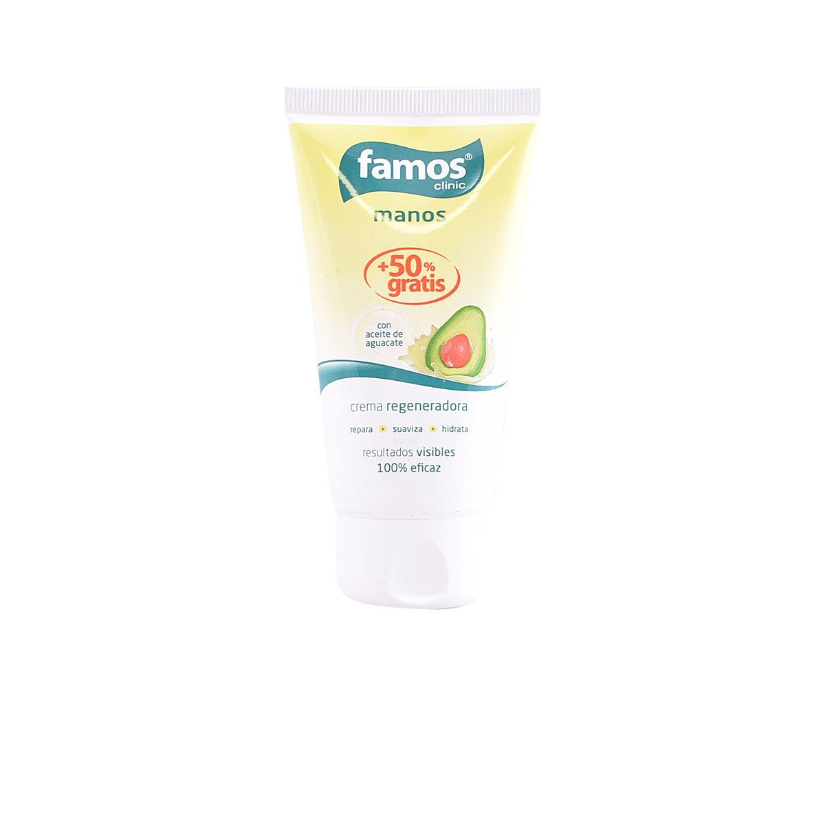FAMOS crema manos regeneradora aceite de aguacate 75 ml | FAMOS