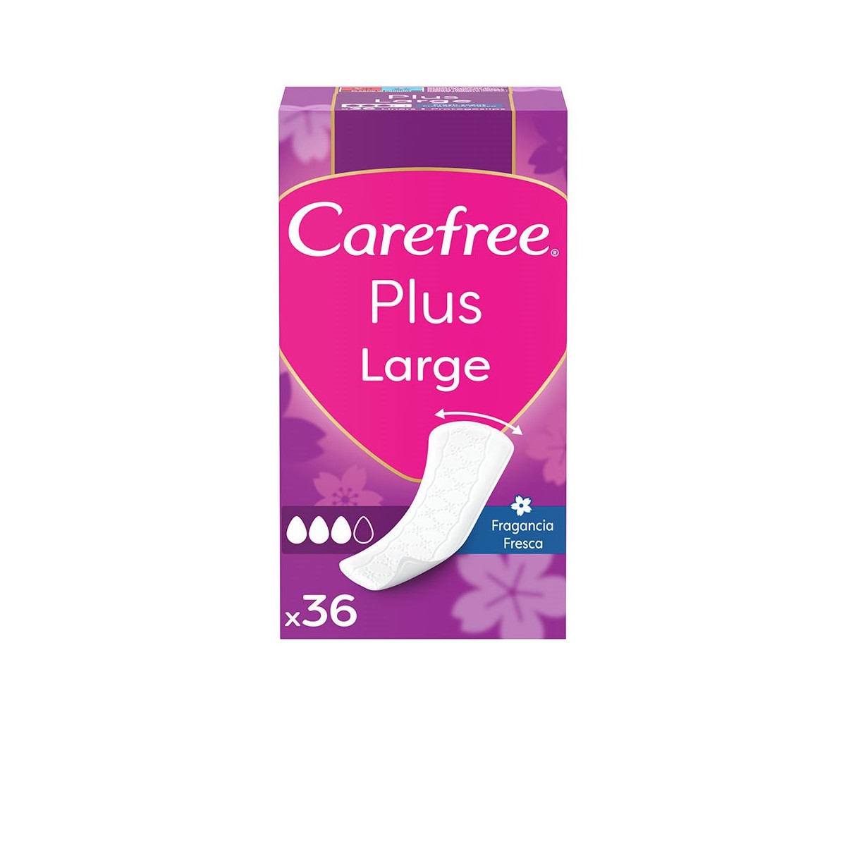 CAREFREE protector maxi fresh 36 u de CAREFREE - Promoções Online e Envio Grátis