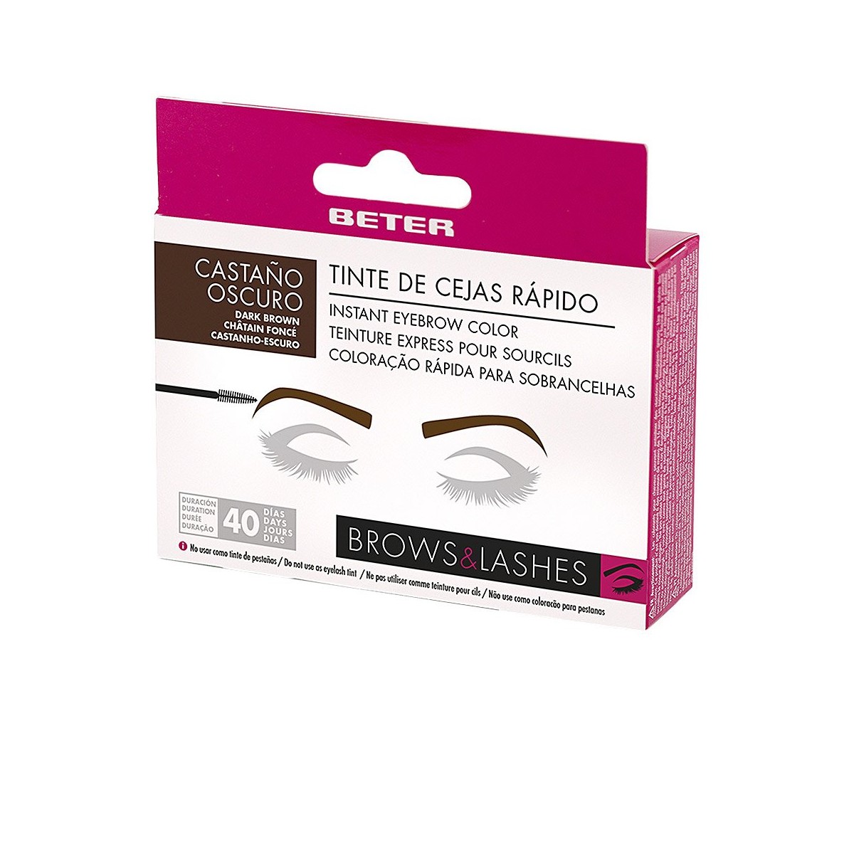 Beter - Brow Instant Tinte Cejas Rapido Castano Oscuro