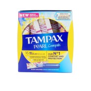 TAMPAX PEARL COMPAK tampón regular 16 u de TAMPAX - Promoções Online e Envio Grátis