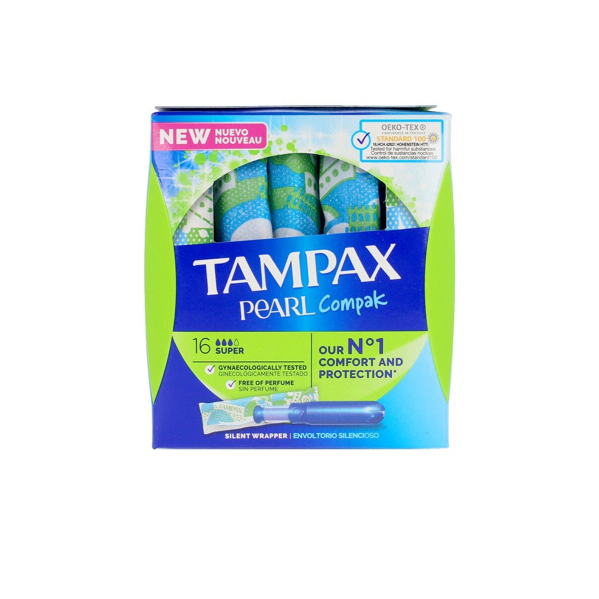 TAMPAX PEARL COMPAK tampón super 16 u de TAMPAX - Ofertas Online y Envío Gratis
