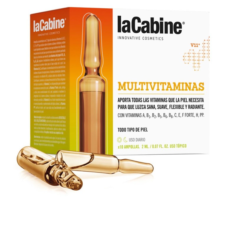 AMPOLLAS MULTI VITAMINAS 10 x 2 ml de LA CABINE - Ofertas Online y Envío Gratis
