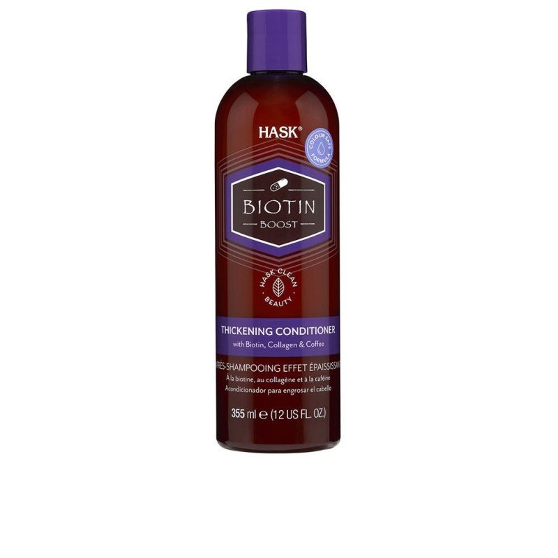 BIOTIN BOOST thickening conditioner 355 ml de HASK - Promoções Online e Envio Grátis