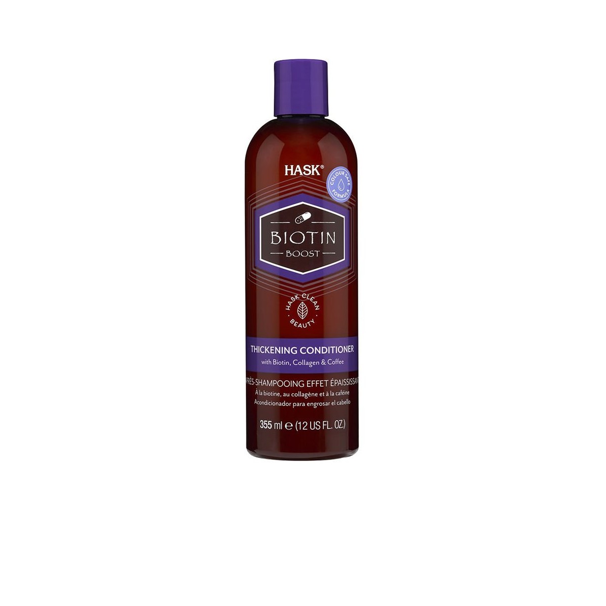 BIOTIN BOOST thickening conditioner 355 ml de HASK - Promoções Online e Envio Grátis