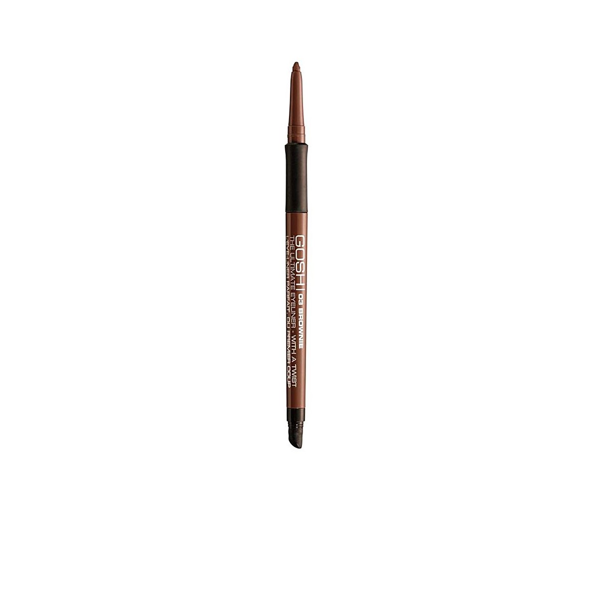THE ULTIMATE eyeliner with a twist #03-brownie 0,4 gr de GOSH - Ofertas Online y Envío Gratis