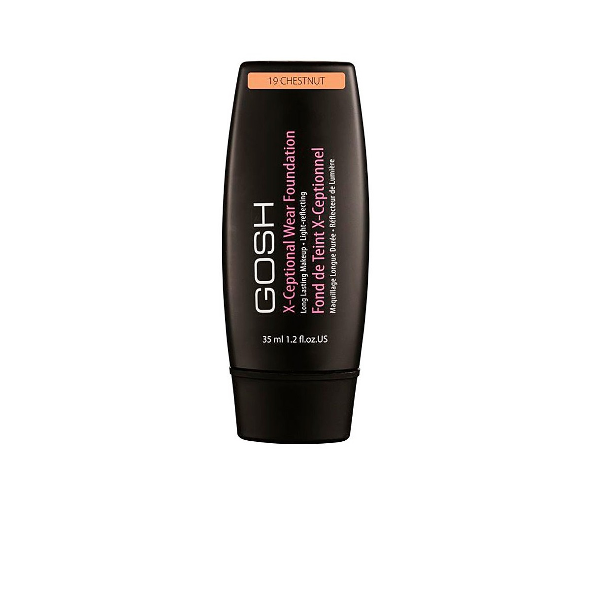 X-CEPTIONAL WEAR FOUNDATION long lasting makeup #19-chestnut 35 ml de GOSH - Ofertas Online y Envío Gratis