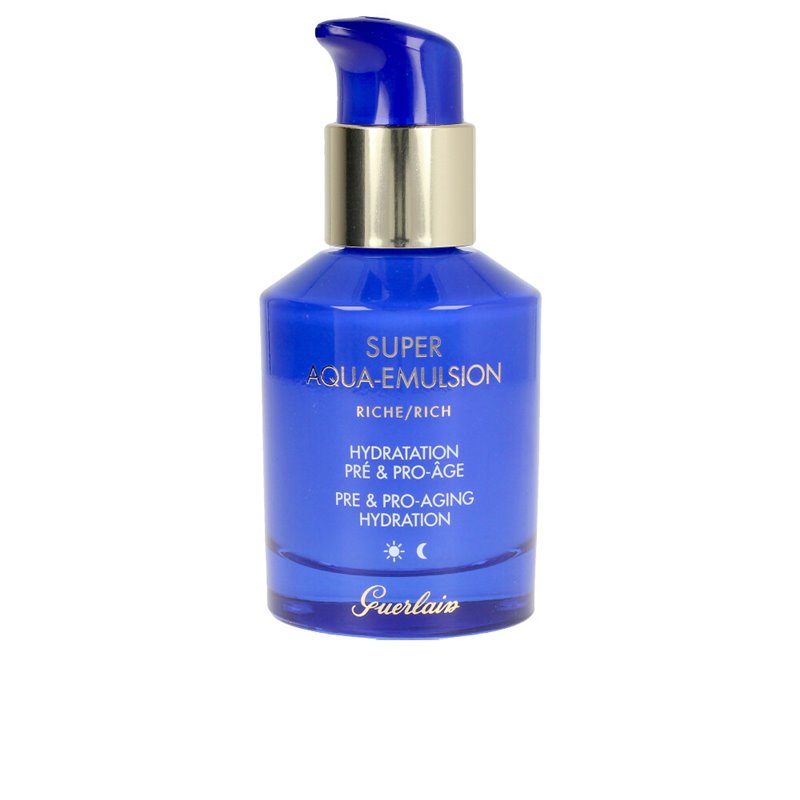 SUPER AQUA emulsión hidratante rica 50 ml de GUERLAIN - Promoções Online e Envio Grátis