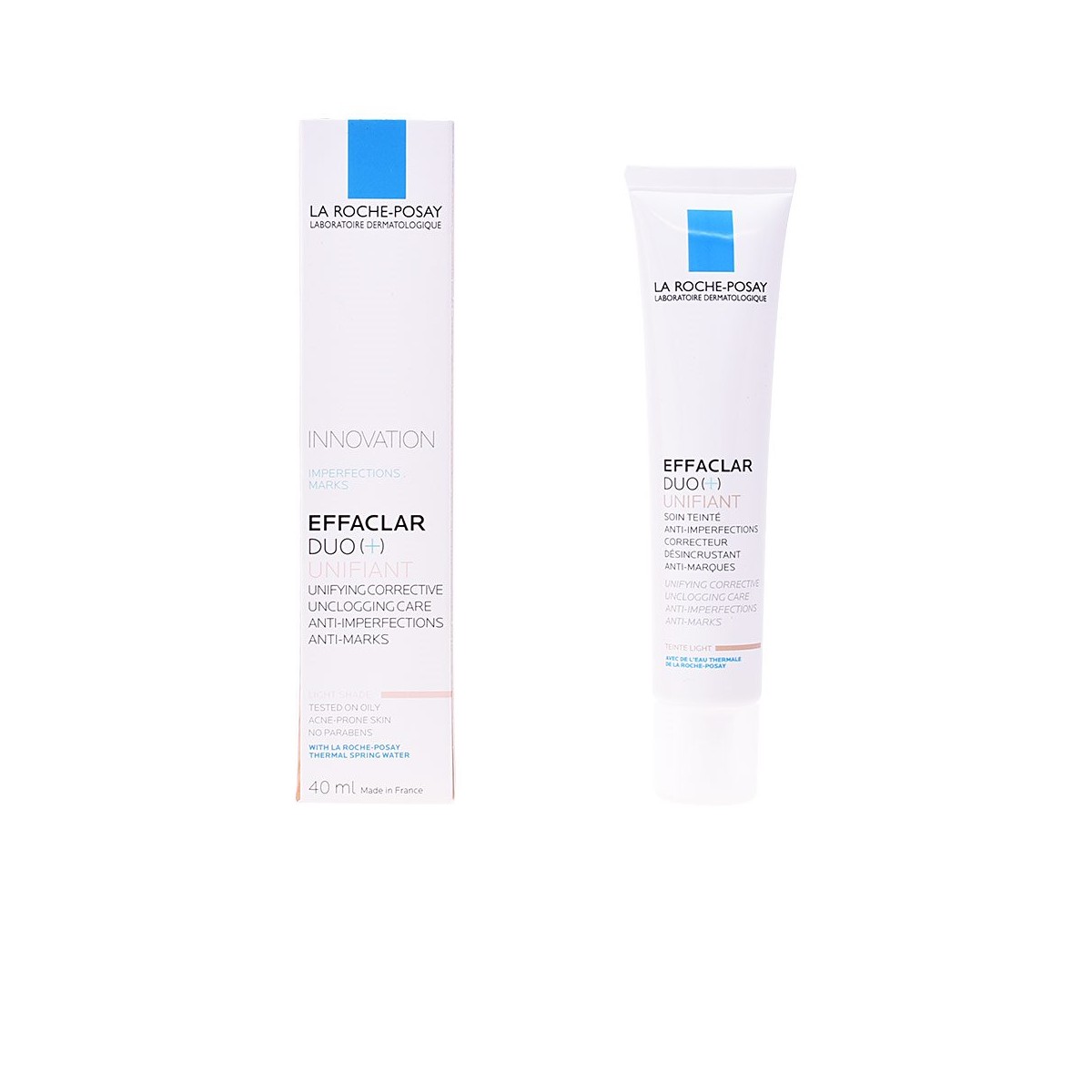 EFFACLAR DUO UNIFIANT unifiant correcteur #light de LA ROCHE POSAY - Offres en ligne et livraison gratuite