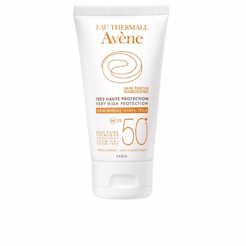 SOLAIRE HAUTE PROTECTION crema mineral SPF50+ 50 ml de AVÈNE - Promoções Online e Envio Grátis