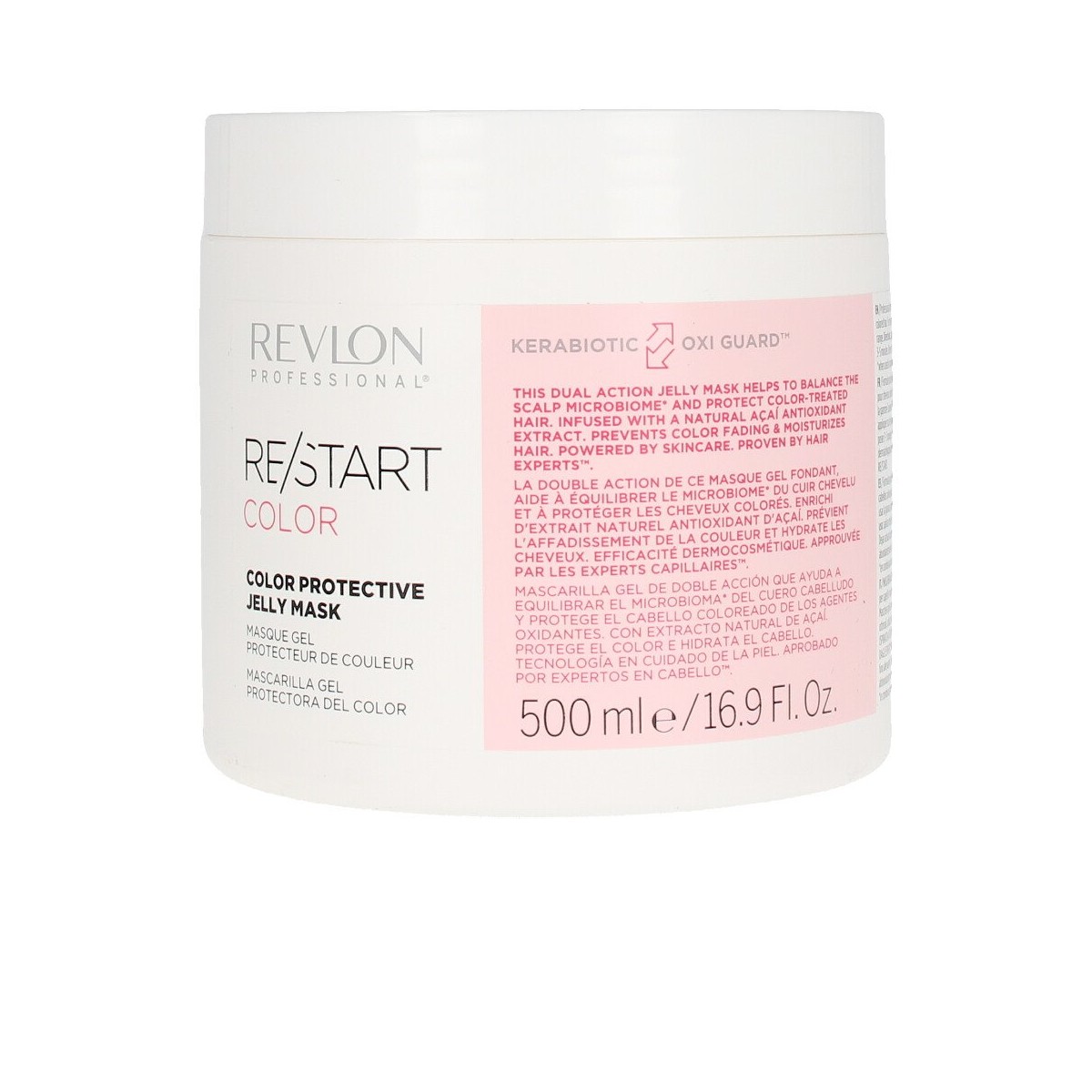 RE-START color protective jelly mask 500 ml de REVLON - Ofertas Online y Envío Gratis