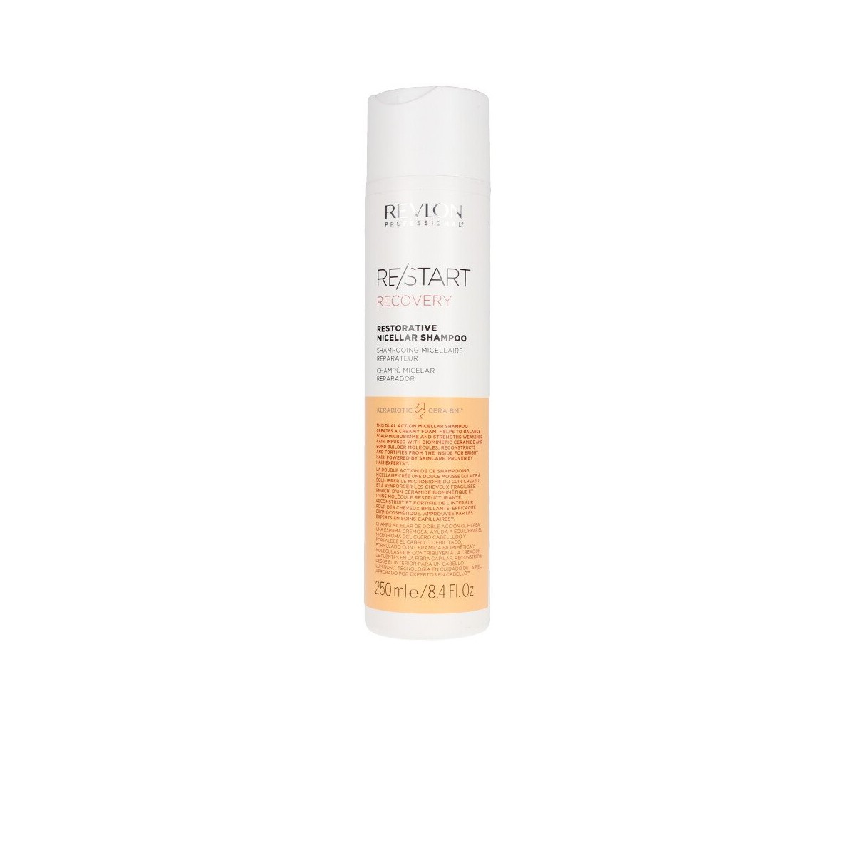RE-START recovery restorative micellar shampoo 250 ml de REVLON - Promoções Online e Envio Grátis