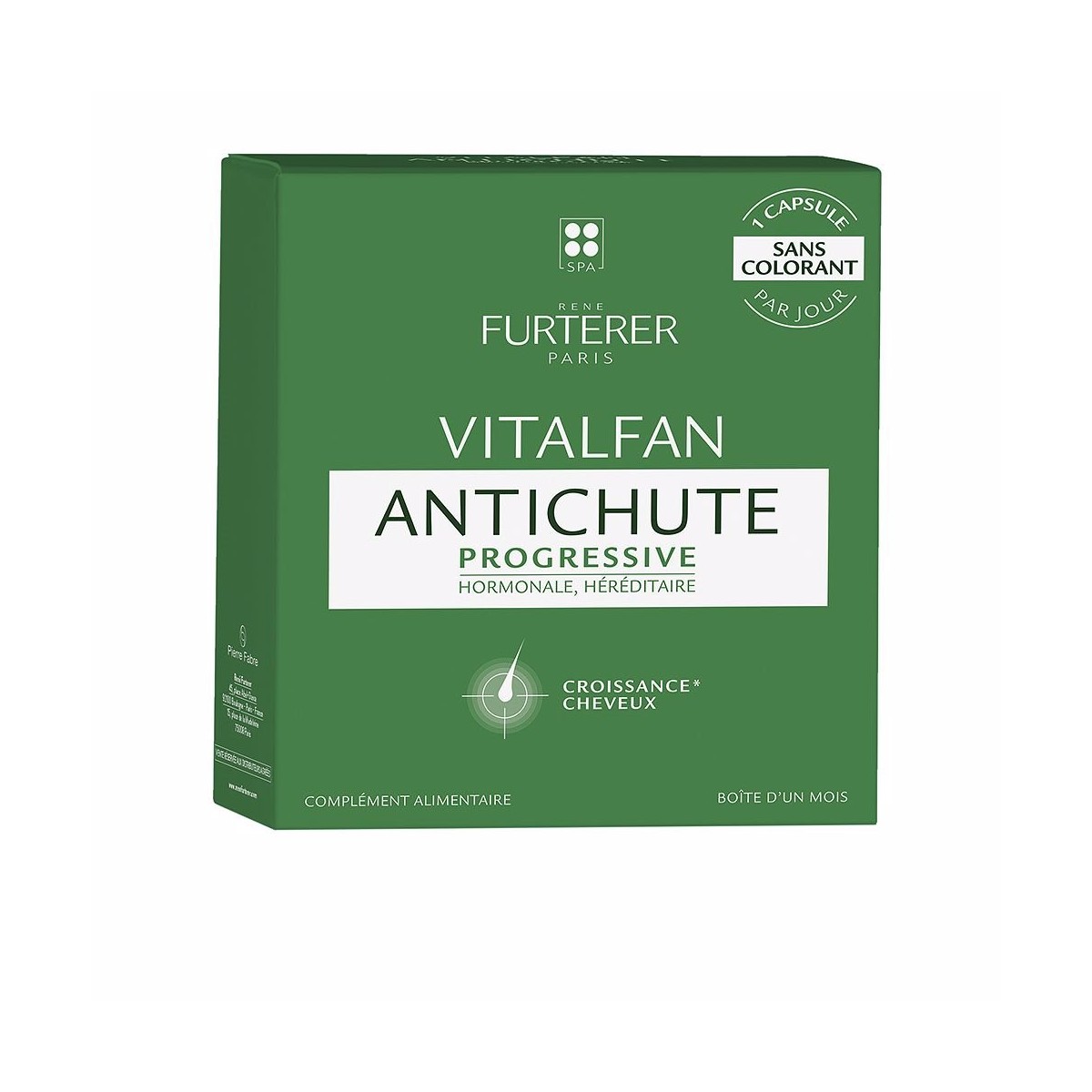 VITALFAN complemento alimenticio caída cabello progresiva 30 u de RENE FURTERER - Ofertas Online y Envío Gratis