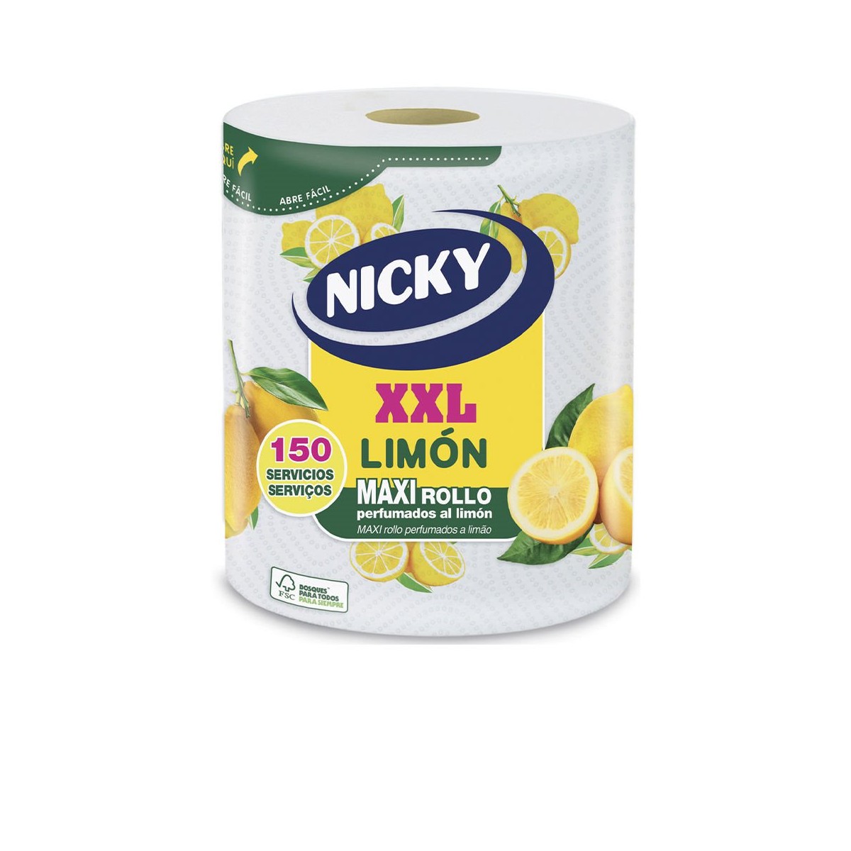 XXL LIMÓN maxi rollo cocina perfumado 150 u de NICKY - Ofertas Online y Envío Gratis
