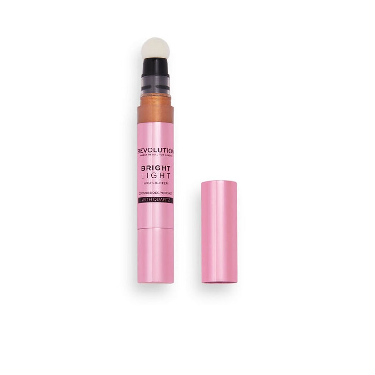 BRIGHT LIGHT highlighter #goddess deep bronze de REVOLUTION MAKE UP - Ofertas Online y Envío Gratis