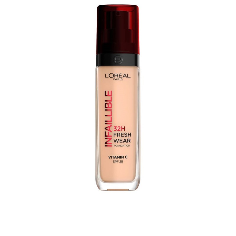 INFAILLIBLE 32h maquillaje fresh wear SPF25 #110-rose vanilla 30 ml de L'ORÉAL PARIS - Promoções Online e Envio Grátis