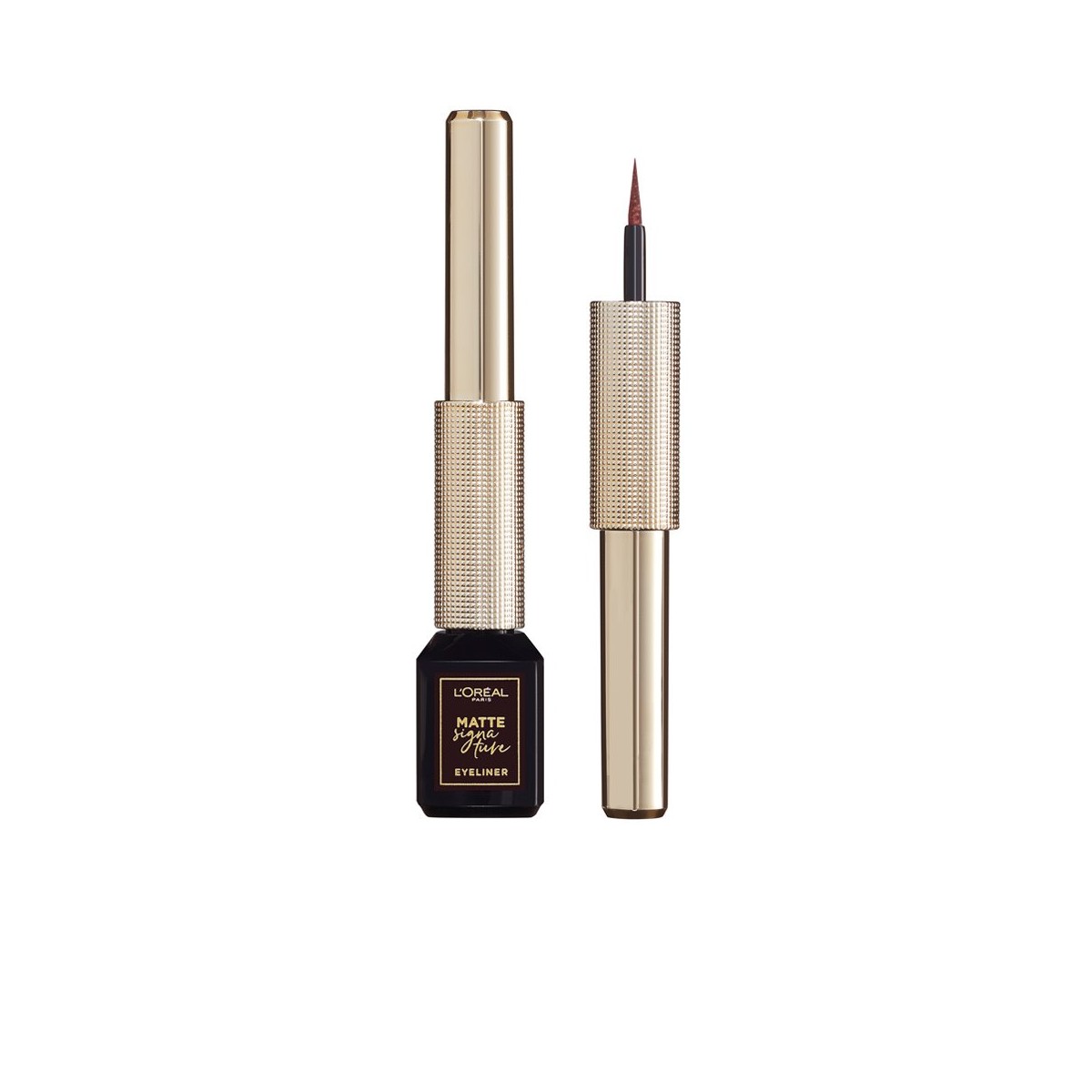 MATTE SIGNATURE eyeliner #03-marron de L'ORÉAL PARIS - Promoções Online e Envio Grátis