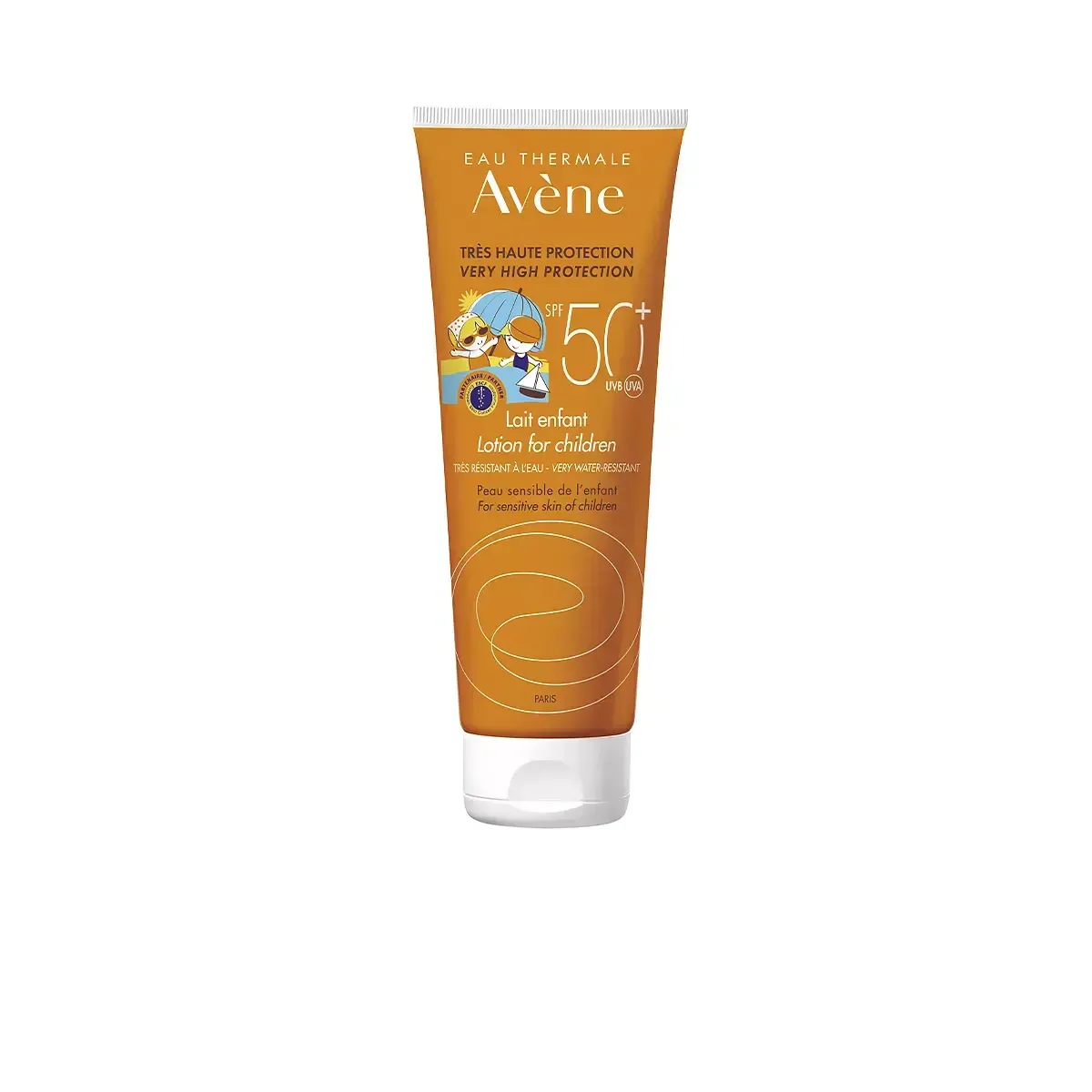 SOLAIRE HAUTE PROTECTION leche niños SPF50+ 250 ml de AVÈNE - Promoções Online e Envio Grátis