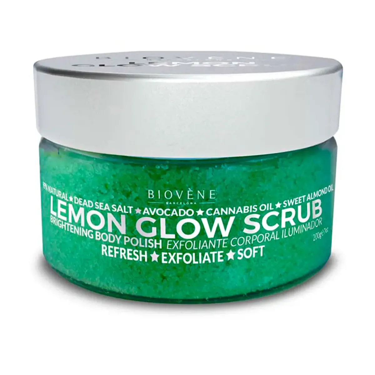 Biovène - Lemon Glow Scrub Brightening Body Polish 200 Gr