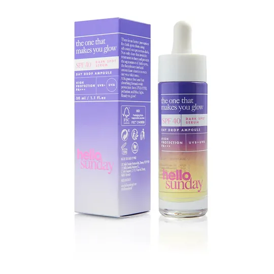 THE ONE THAT MAKES YOU GLOW dark spot serum SPF40 30 ml de HELLO SUNDAY - Ofertas Online y Envío Gratis