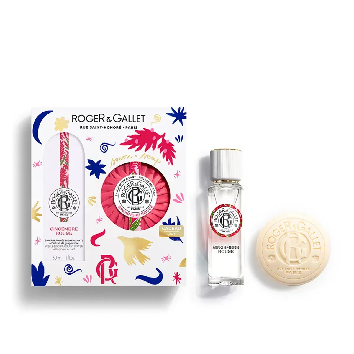 GINGEMBRE ROUGE AGUA PERFUMADA BIENESTAR ESTUCHE 2 pz de ROGER & GALLET - Online Deals and Free Shipping