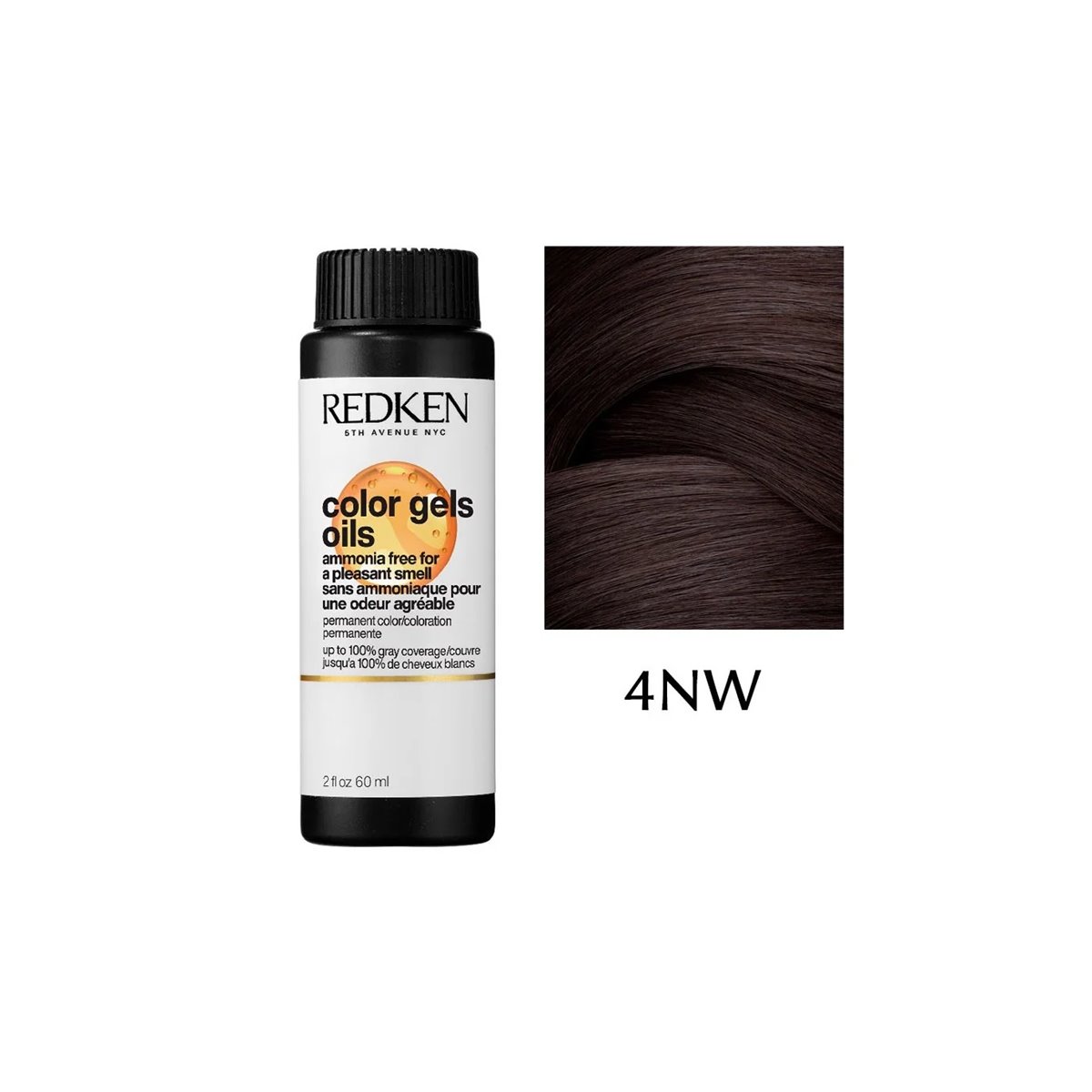 Redken - Óleos de Gel Coloridos 04nw 403 60 Ml X 3 U
