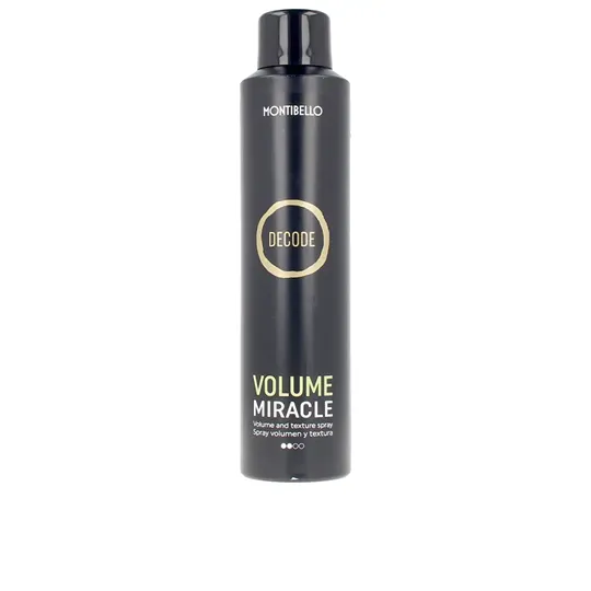 DECODE VOLUME MIRACLE spray volumen y textura 250 ml de MONTIBELLO - Online Deals and Free Shipping