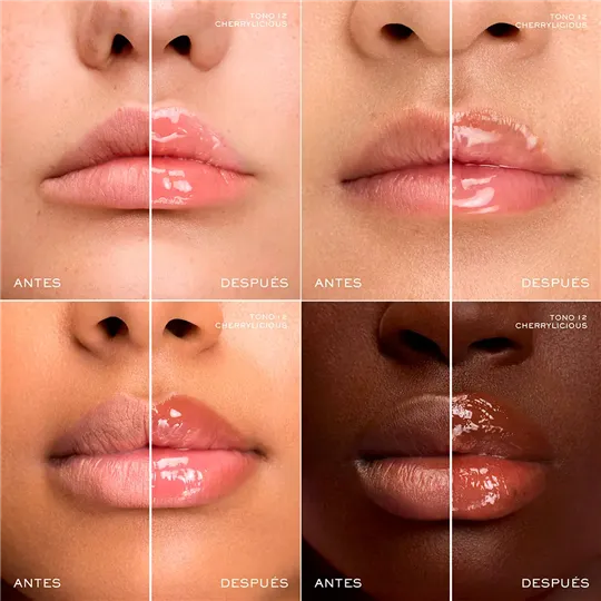 LIP IDÔLE JUICYTREAT gloss hidratante #12-Cherrylicious 9 ml  LANCÔME - Ofertas Online y Envío Gratis