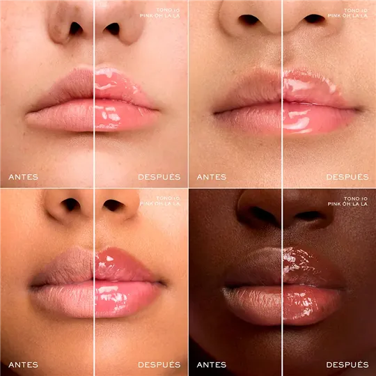 LIP IDÔLE JUICYTREAT gloss hidratante #10-Pink Ôh La La 9 ml  LANCÔME - Ofertas Online y Envío Gratis