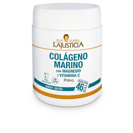 COLÁGENO MARINO CON MAGNESIO + VIT. C sabor sandía polvo 350  ANA MARÍA LAJUSTICIA - Ofertas Online y Envío Gratis