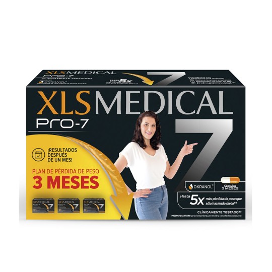 XLS MEDICAL PRO-7 CAPTAGRASAS PACK 540 cápsulas  XLS MEDICAL - Ofertas Online y Envío Gratis