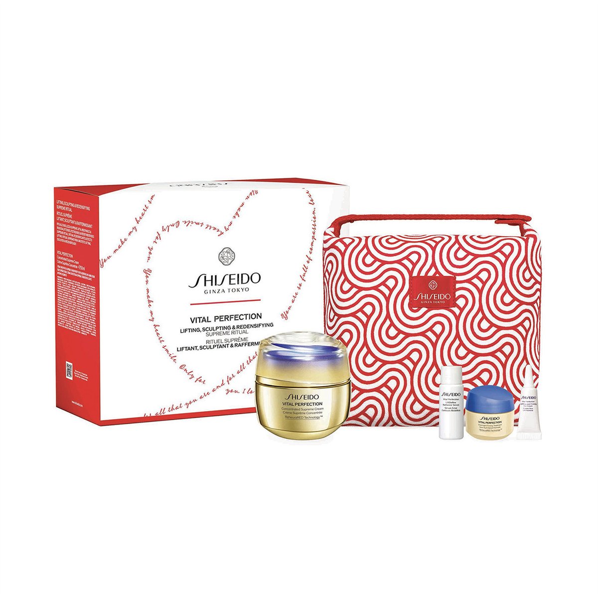 VITAL PERFECTION ESTUCHE 5 pz  SHISEIDO - Ofertas Online y Envío Gratis