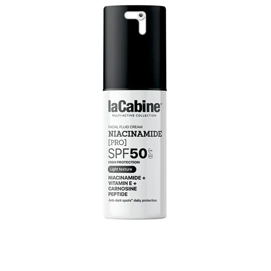 NIACINAMIDE PRO facial fluid cream SPF50 30 ml  LA CABINE - Ofertas Online y Envío Gratis