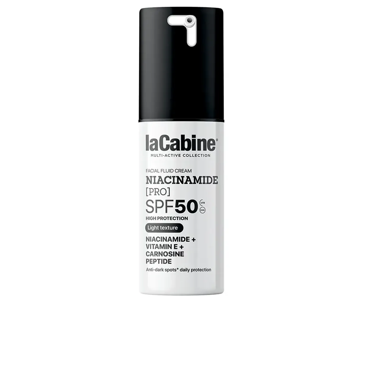 NIACINAMIDE PRO facial fluid cream SPF50 30 ml  LA CABINE - Ofertas Online y Envío Gratis