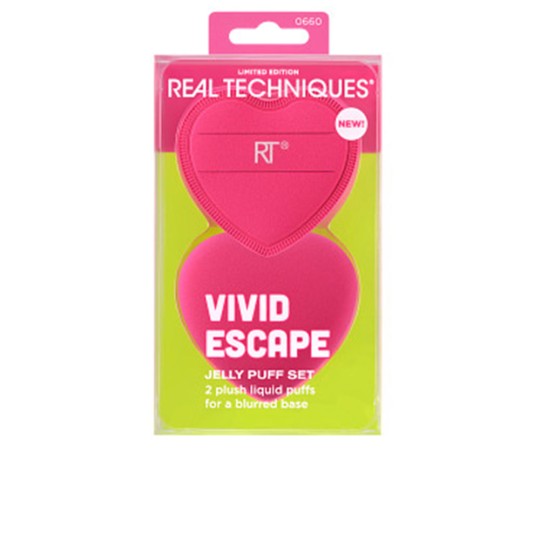 VIVID ESCAPE JELLY PUFF ESTUCHE 2 pz  REAL TECHNIQUES - Ofertas Online y Envío Gratis