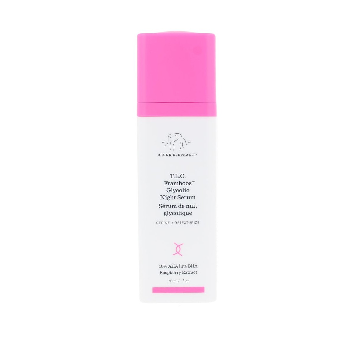 T.L.C. FRAMBOOS GLYCOLIC sérum noche 30 ml  DRUNK ELEPHANT - Ofertas Online y Envío Gratis