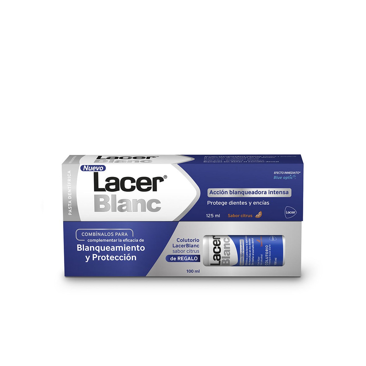 LACERBLANC pasta dentífrica citrus + Colutorio 2 u  LACER - Ofertas Online y Envío Gratis