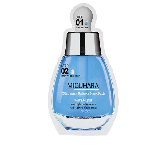 2 STEP AQUA BALANCE MASK PACK 2 u  MIGUHARA - Ofertas Online y Envío Gratis