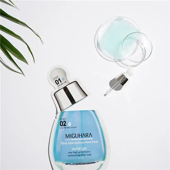 2 STEP AQUA BALANCE MASK PACK 2 u  MIGUHARA - Ofertas Online y Envío Gratis