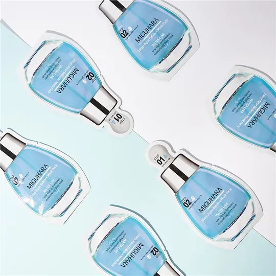 2 STEP AQUA BALANCE MASK PACK 2 u  MIGUHARA - Ofertas Online y Envío Gratis