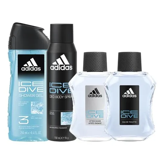 ICE DIVE ESTUCHE 4 pz  ADIDAS - Ofertas Online y Envío Gratis