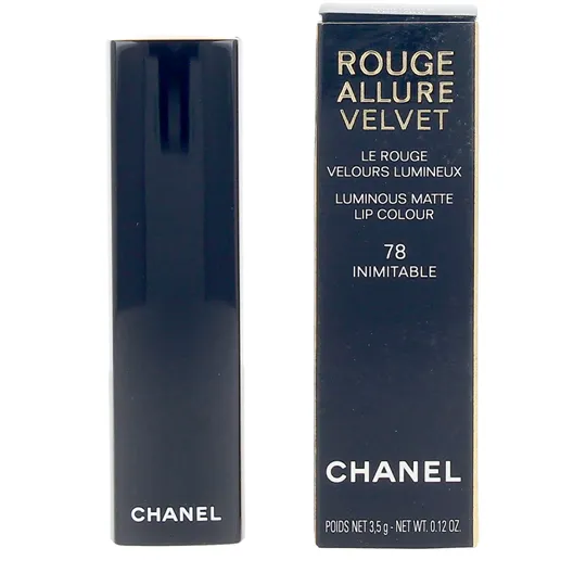 ROUGE ALLURE VELVET #78-Inimitable 3,6 gr  CHANEL - Ofertas Online y Envío Gratis